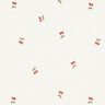 Ribbed Jersey little cherries – offwhite,  thumbnail number 1