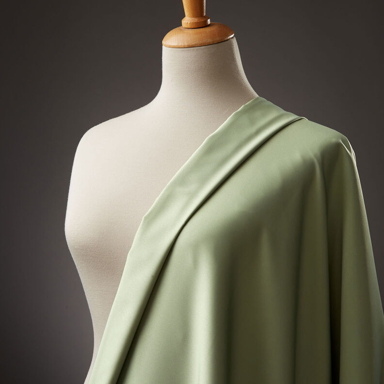 Microfibre Satin – pastel green,  image number 8