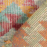 Decor Fabric Tapestry Fabric Ethno Diamonds – light turquoise/light beige,  thumbnail number 4
