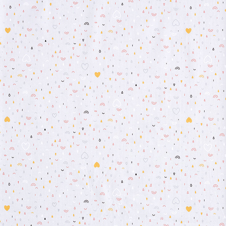 Cotton Cretonne Rainbow – grey,  image number 1