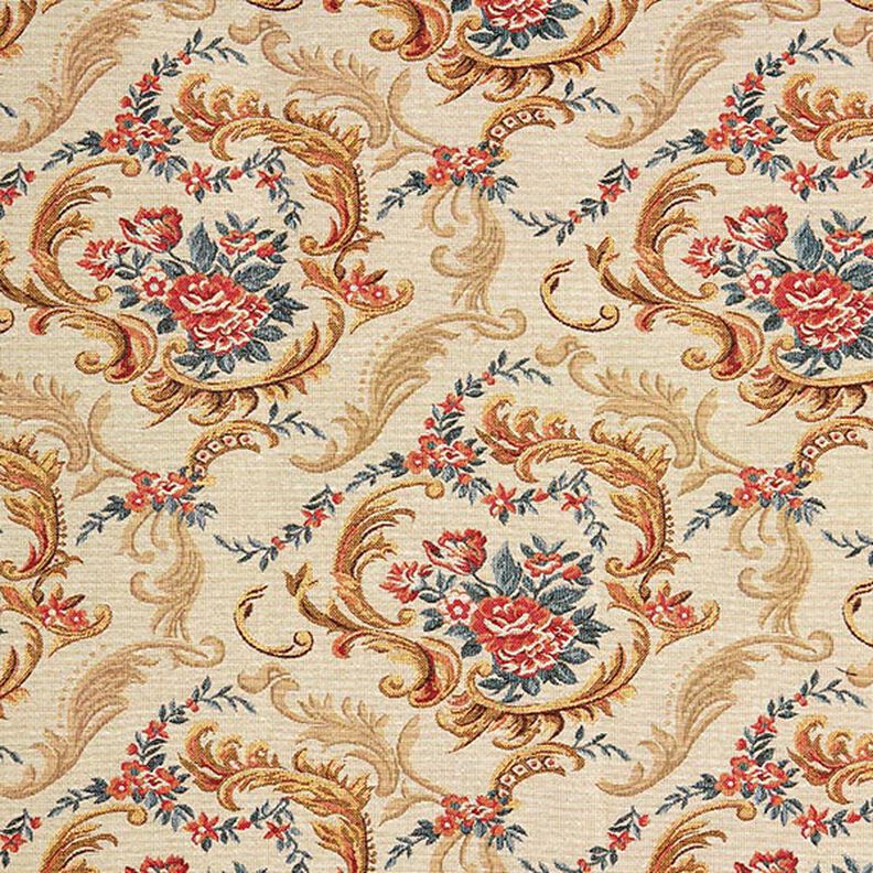 Decor Fabric Tapestry Fabric Elegance – light beige,  image number 1