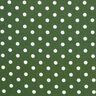 Cotton Poplin Large Dots – dark green/white,  thumbnail number 1