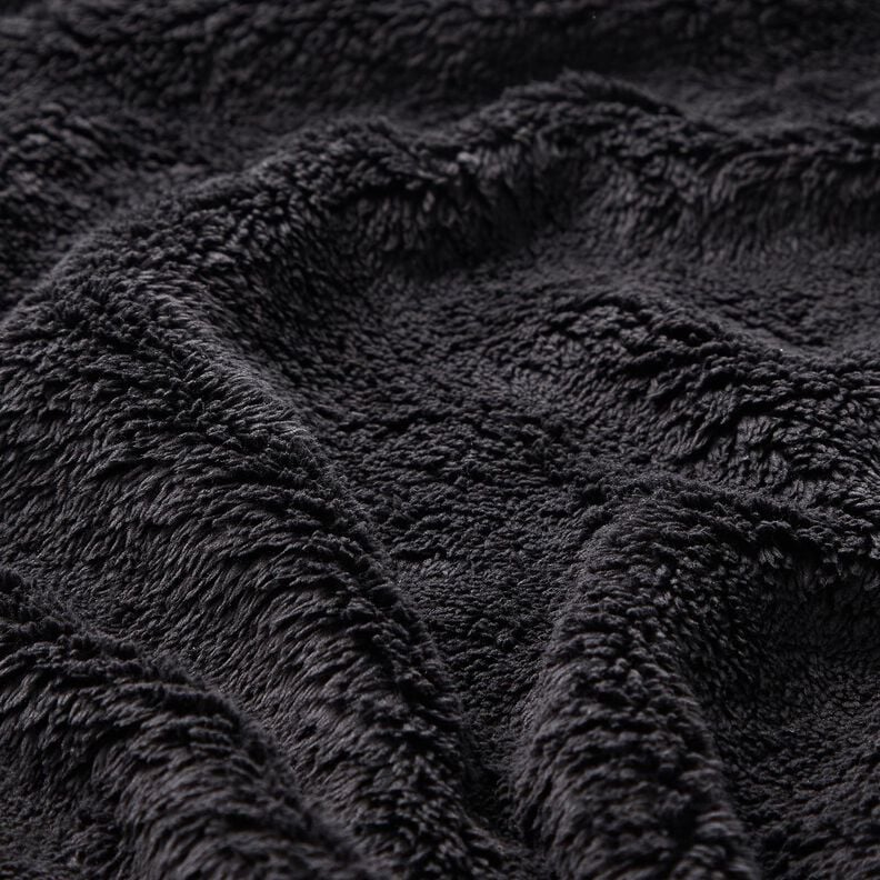 Faux Fur Plain plush – black, image number 2