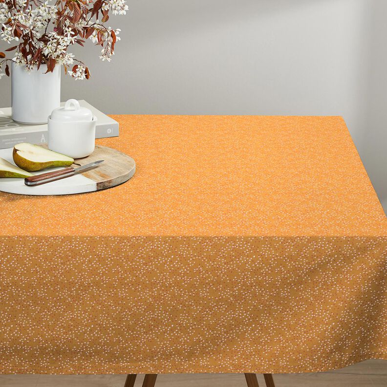 Cotton Cretonne Polka Dots – peach orange,  image number 8