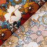 Cotton Cretonne retro flowers – caramel,  thumbnail number 4