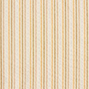 Seersucker Cotton Stripy blend – apricot/offwhite, 