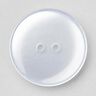 2-hole button shiny [Ø 25 mm] – white,  thumbnail number 1