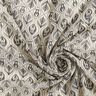Chiffon Art Deco print – black/white,  thumbnail number 3