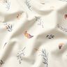 Cotton Jersey tendrils and feathers Digital Print – offwhite,  thumbnail number 2