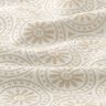 Outdoor fabric Jacquard Circle Ornaments – beige/offwhite,  thumbnail number 2