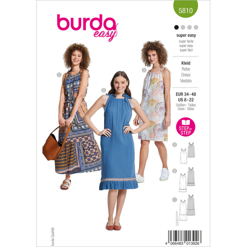 Dress | Burda 5810 | 34-48, image number 1