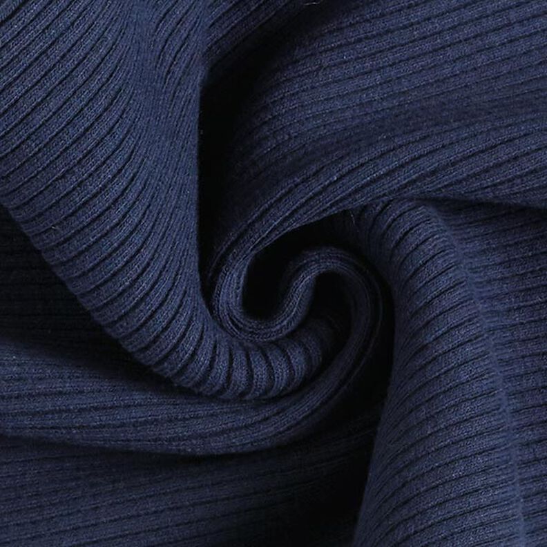 Heavy Hipster Jacket Cuff Ribbing – navy blue,  image number 3
