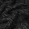 Faux Fur wavy lines – black,  thumbnail number 2