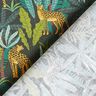 Decor Fabric Cotton Poplin Leopards in the Jungle – green/yellow,  thumbnail number 4