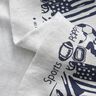 Brushed Sweatshirt Fabric Sport Equipment Mottled – offwhite,  thumbnail number 3