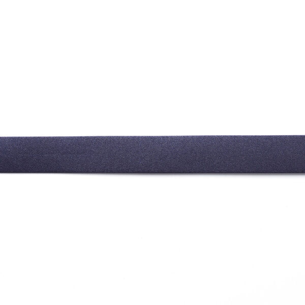 Bias binding Satin [20 mm] – navy blue,  image number 1