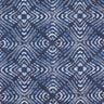 Decor Fabric Canvas Batique tiles – indigo/white,  thumbnail number 5