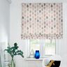 Decor Fabric Half Panama Retro Leaves – light dusky pink/natural,  thumbnail number 6