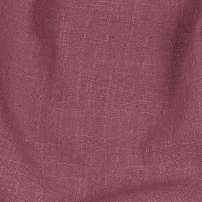 Cotton Linen look plain – hollyhock, 