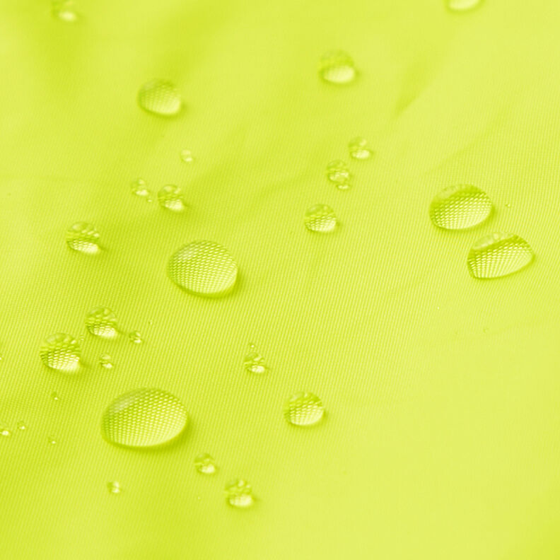 Water-repellent jacket fabric ultra lightweight – neon yellow,  image number 5