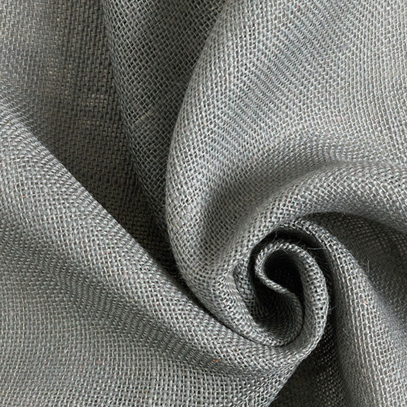Decor Fabric Jute Plain 150 cm – grey,  image number 1