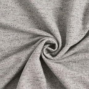 Mottled French Terry – light grey/black, 