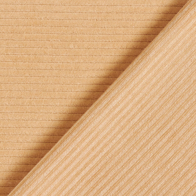 Chunky Corduroy Jersey Cross ribs – beige, image number 3