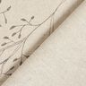 Decorative fabric half Panama delicate branches – natural,  thumbnail number 4