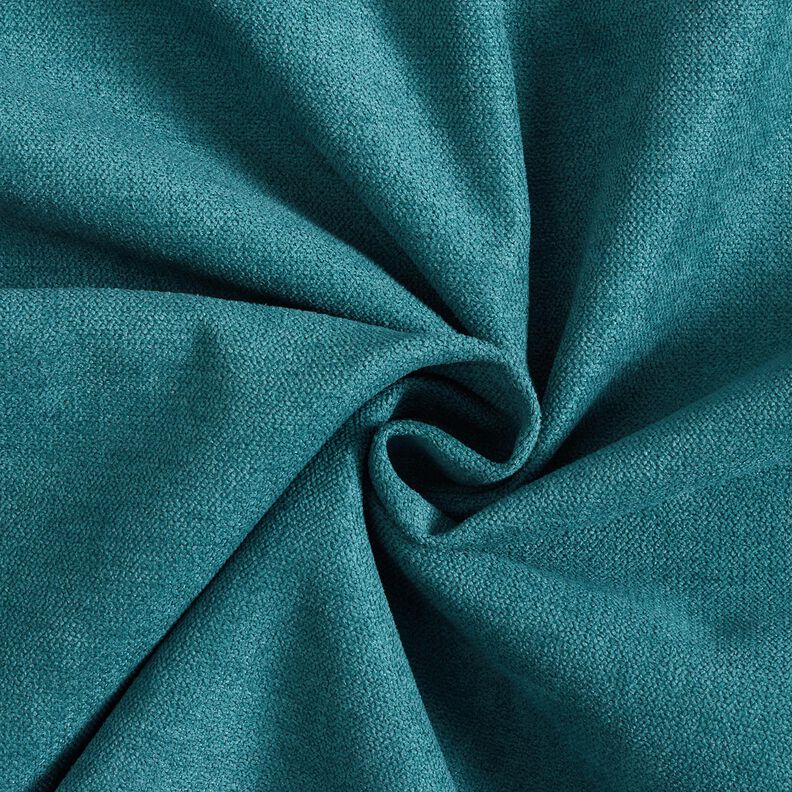Upholstery Fabric classic Plain – petrol | Remnant 60cm,  image number 1