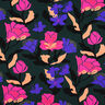 LENZING™ ECOVERO™ viscose fabric  Amira Floral | Nerida Hansen – dark green/lilac,  thumbnail number 1