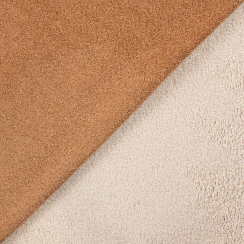 Velour with Sherpa Fur backing – cinnamon, image number 3