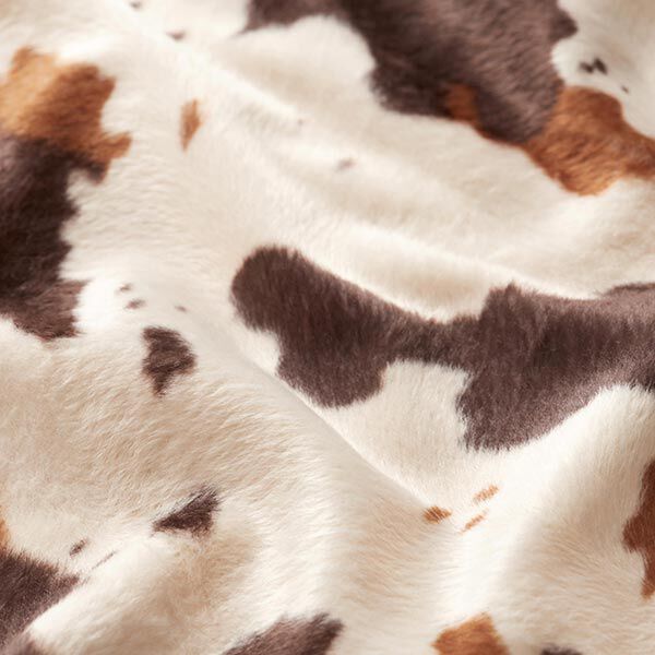 Imitation Fur Cow – brown/white,  image number 2