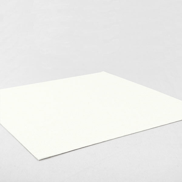 Felt 90 cm / 1 mm thick – white,  image number 6