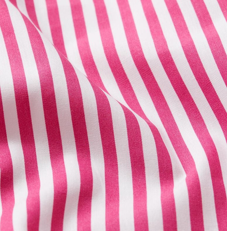 Cotton Poplin narrow stripes – purple/white,  image number 2