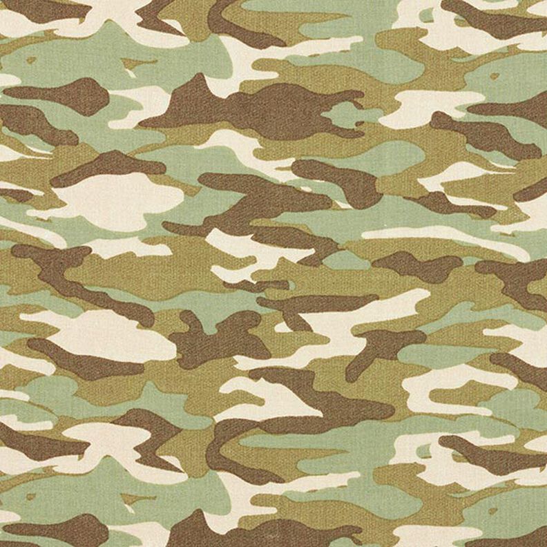 Poplin camouflage – light khaki,  image number 1