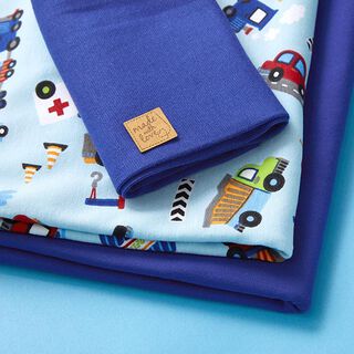 Jersey Cars Fabric Pack – light blue, 