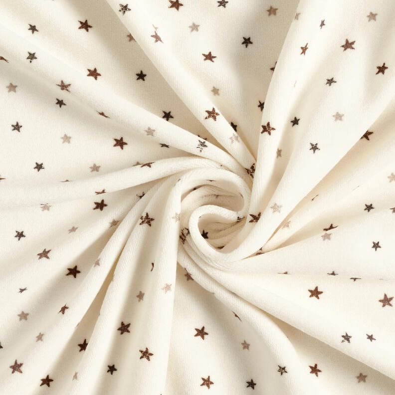 Nicky Velour little stars – ivory,  image number 3