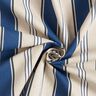 Decor Fabric Half Panama nautical stripes – natural/indigo,  thumbnail number 3