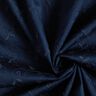 Tendril embroidery stretch gabardine – navy blue,  thumbnail number 3