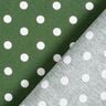 Cotton Poplin Large Dots – dark green/white,  thumbnail number 6