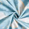 Decor Fabric Cotton Twill Moon and Stars Digital Print – light blue,  thumbnail number 3