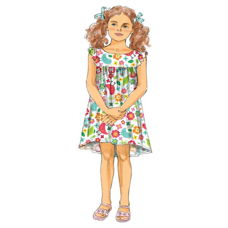 Children's Dresses, Butterick 5876 | 3 - 6,  image number 7