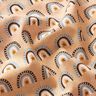 Cotton Poplin Rainbows Digital Print – beige,  thumbnail number 2