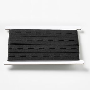 Buttonhole elastic [3 m | 20 mm] – black, 