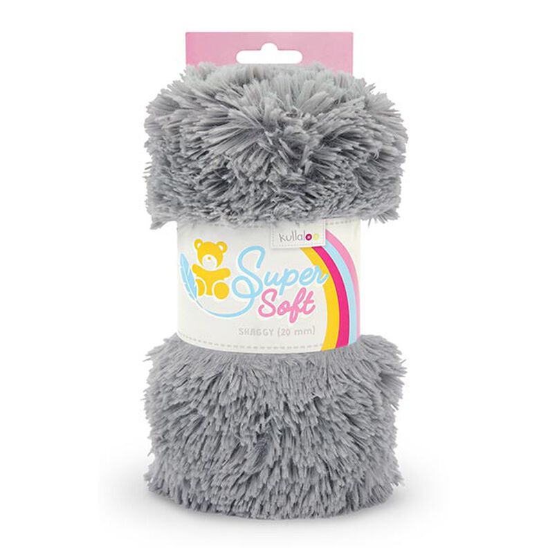 SHAGGY Plush [1 M x 0.75 M | Pile: 20mm] - grey | Kullaloo,  image number 1