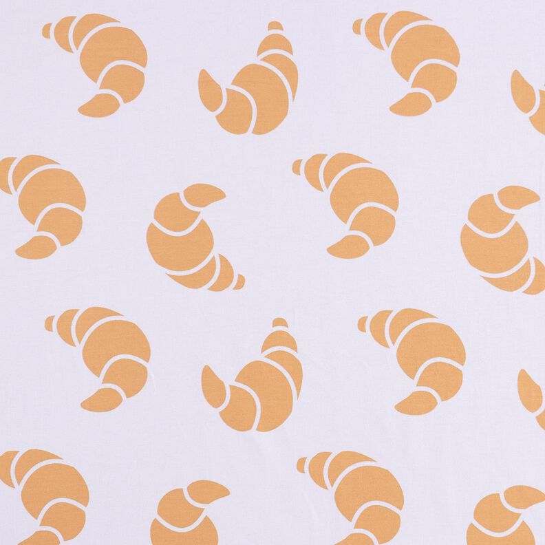 French Terry large croissants – pastel mauve,  image number 1