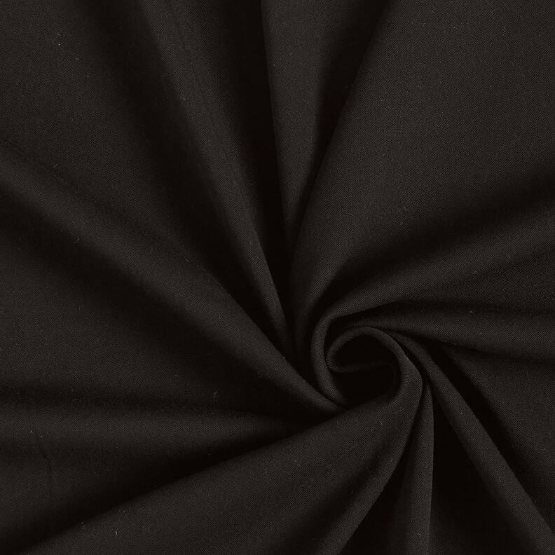Viscose Stretch Plain – black,  image number 1