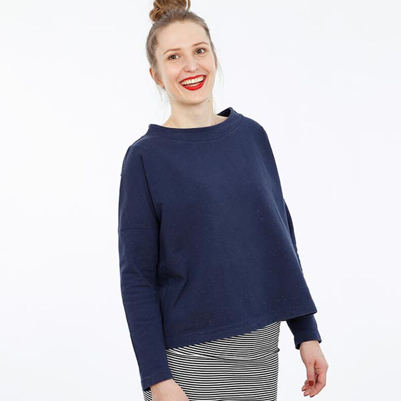 FRAU ISA jumper with stand-up collar, Studio Schnittreif  | XS -  XL,  image number 2
