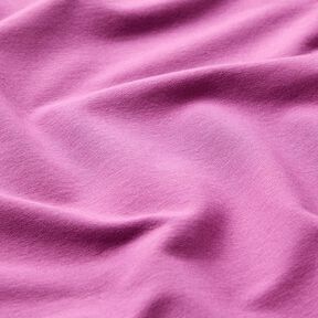 Light Cotton Sweatshirt Fabric Plain – red lilac, 