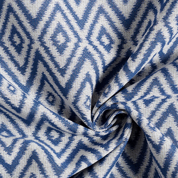 Outdoor fabric jacquard Ethno – blue,  image number 3